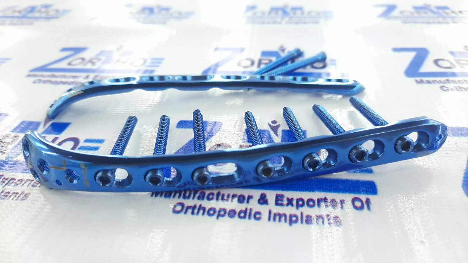 Distal Humerus Safety Lock Plate 2.7/3.5 Lateral Titanium grade 5 with ...